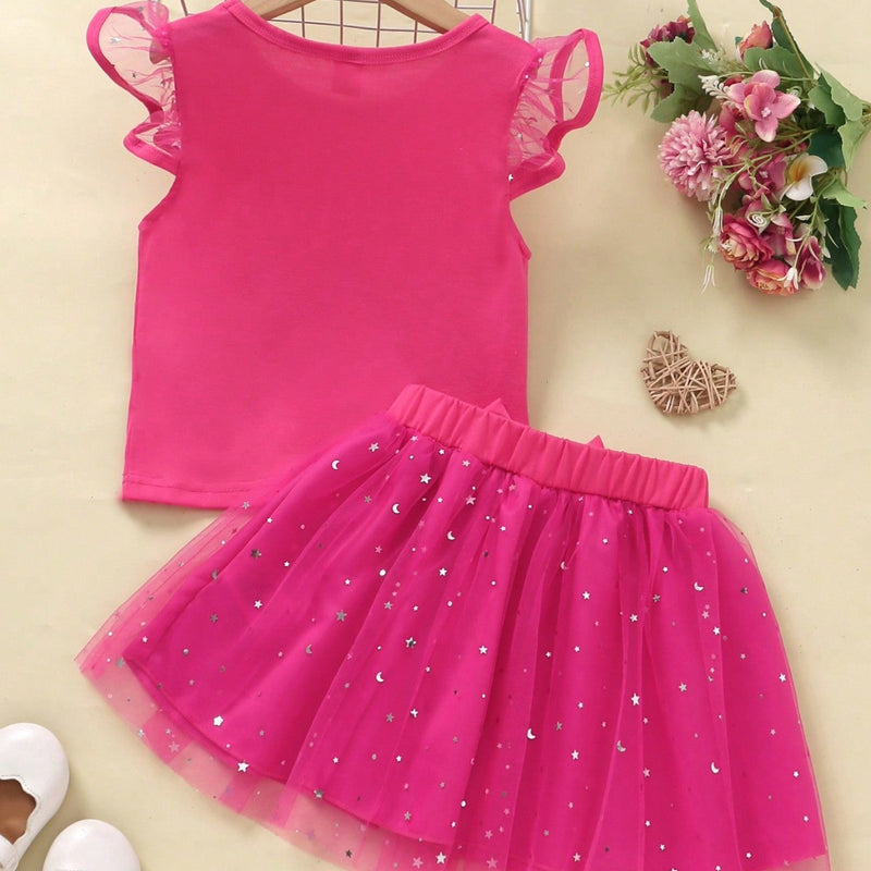 Conjunto de Saia e Camiseta Antonella