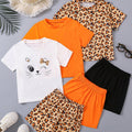 Kit 3 Conjuntos de Short e Camiseta Melissa