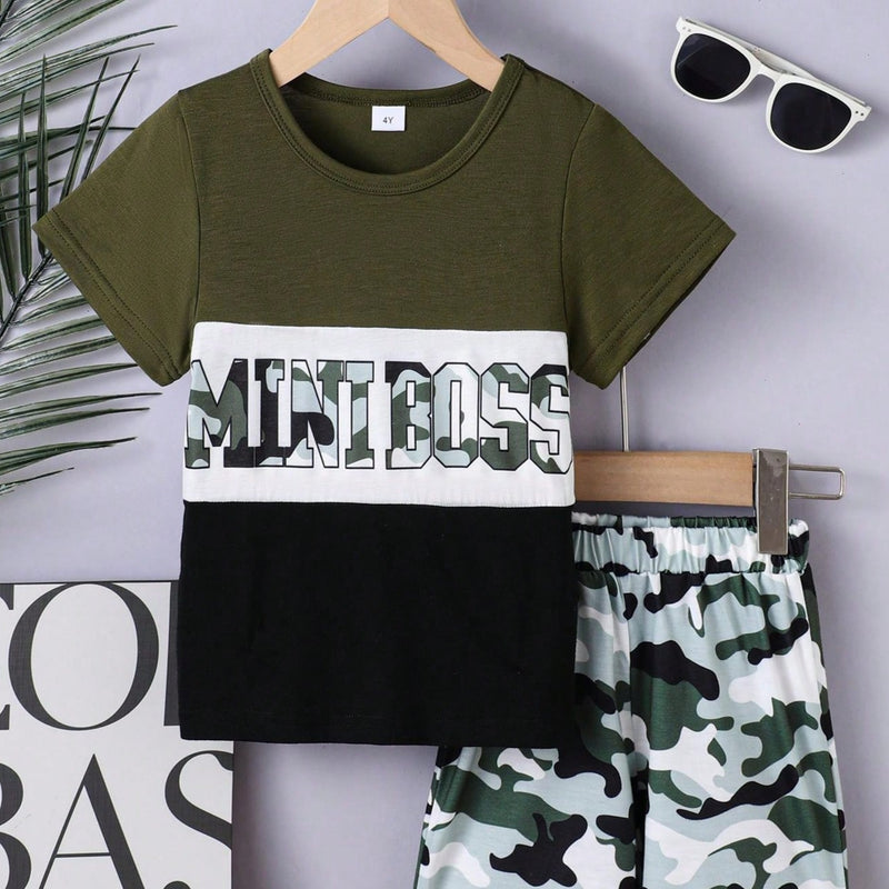 Conjunto de menino MiniBoss