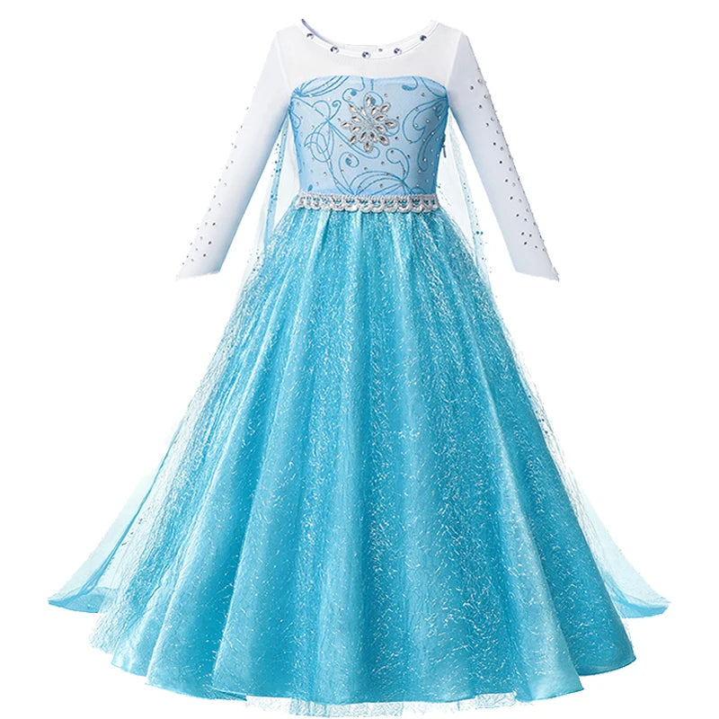 Fantasia Luxo Frozen Elsa